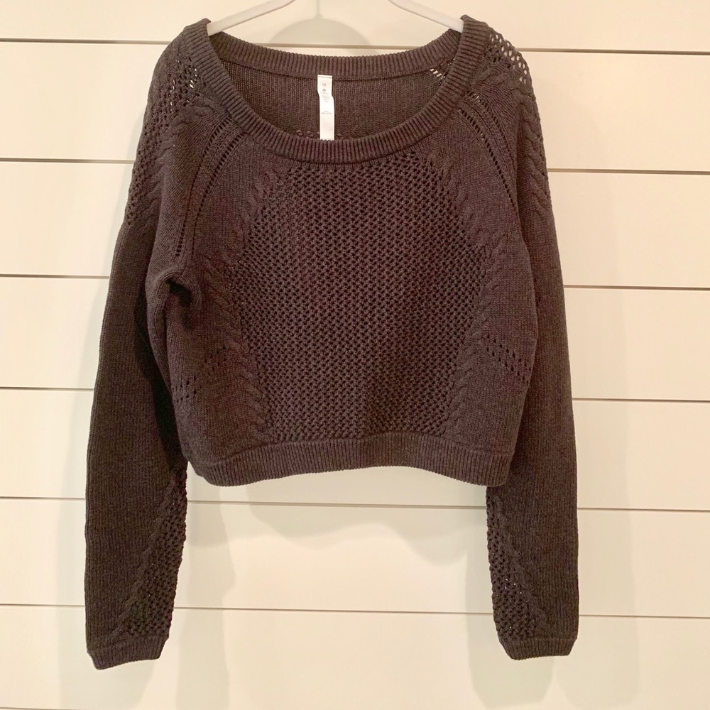 Lululemon crop sweater